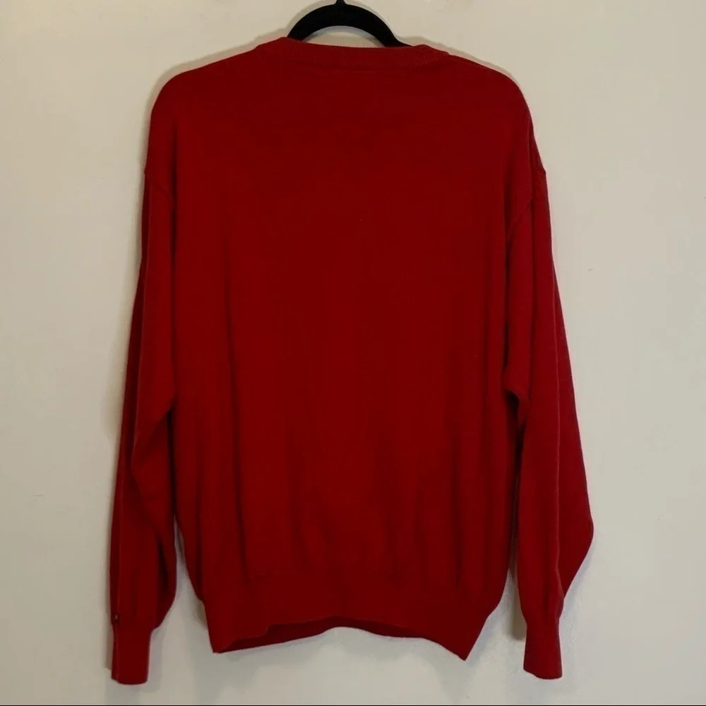 Tommy Hilfiger Golf Vneck Classic Pullover Sweater